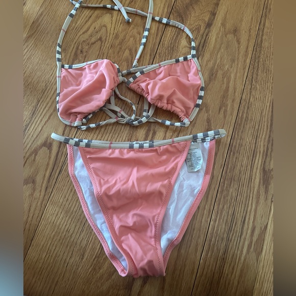 Burberry Other - Peach Burberry Bikini Size Small